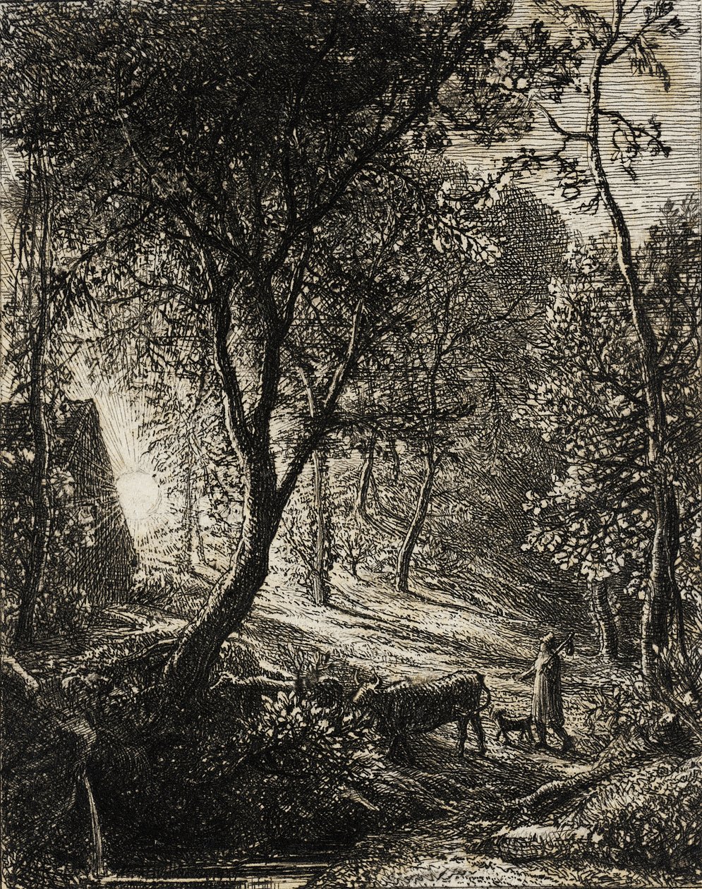 La capanna del mandriano da Samuel Palmer