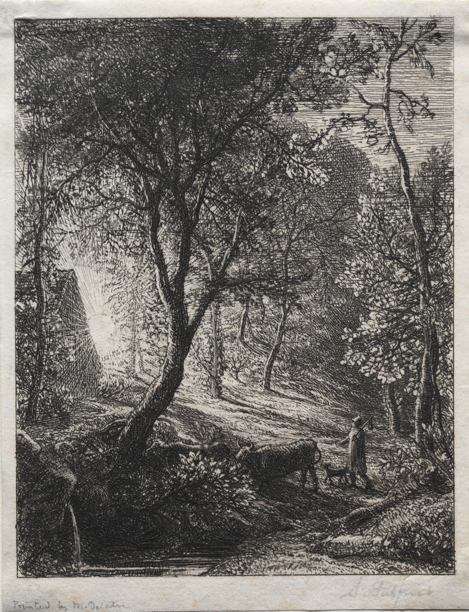 Il cottage del pastore da Samuel Palmer
