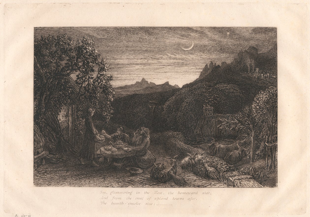 La stella del ritorno a casa da Samuel Palmer