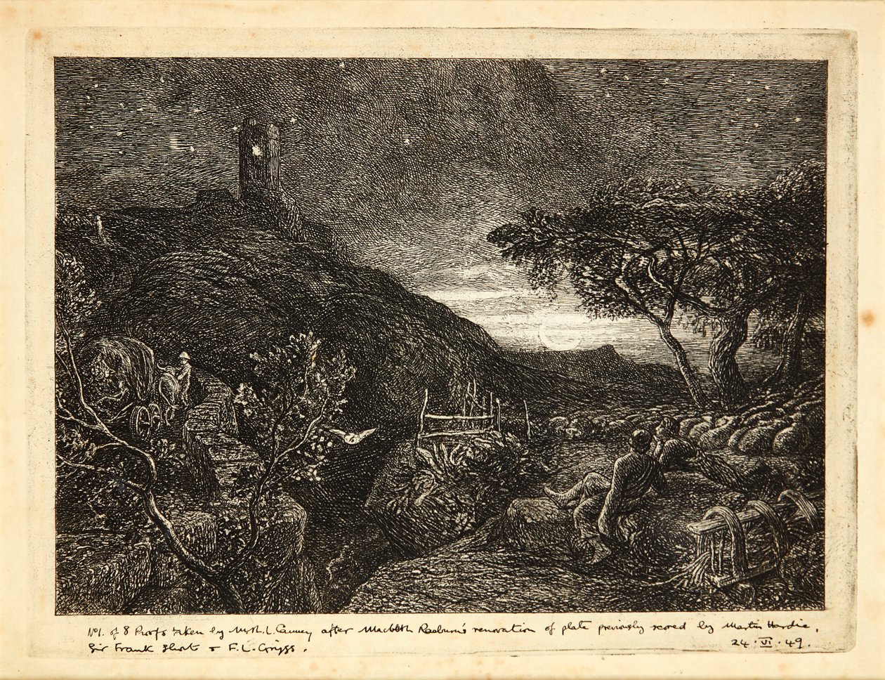 La torre solitaria da Samuel Palmer