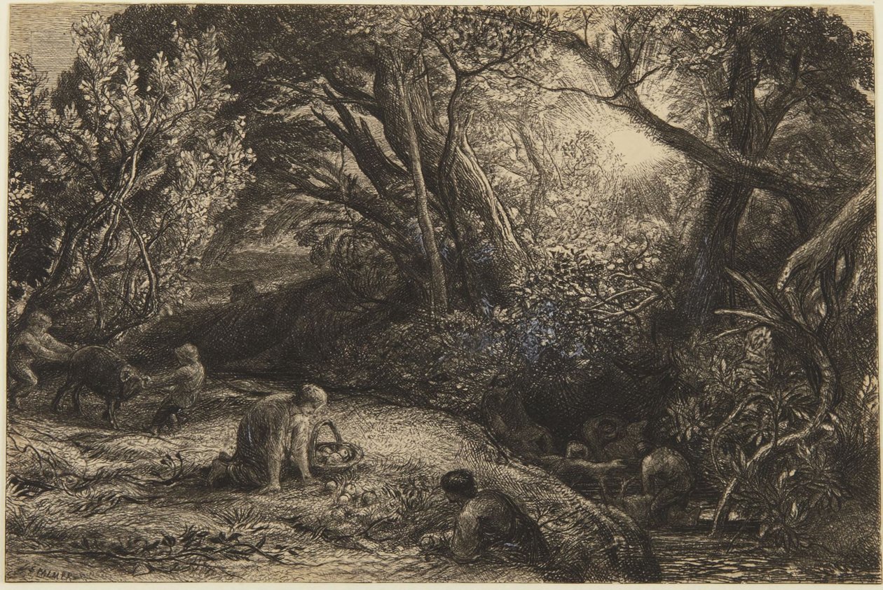 «Il mattino della vita» da Samuel Palmer
