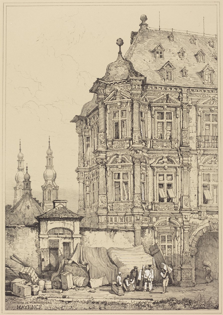 Castello di Martinsburg, Magonza da Samuel Prout