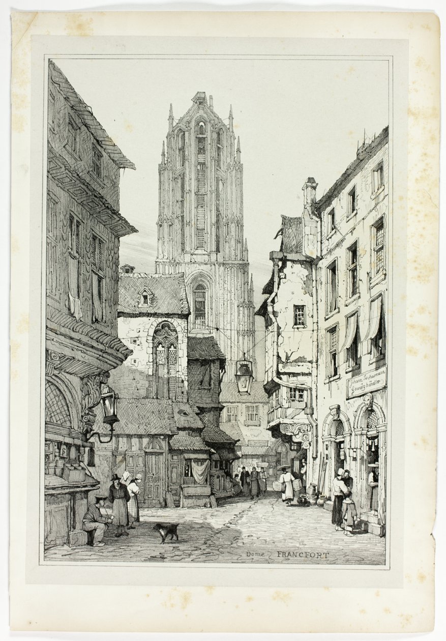 Duomo di Francoforte da Samuel Prout