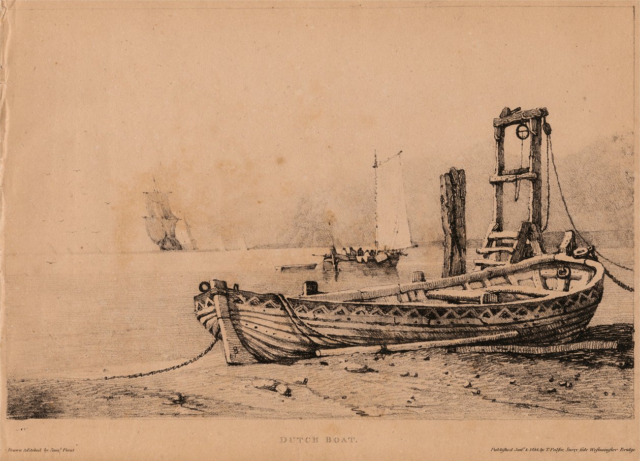 Barca olandese da Samuel Prout