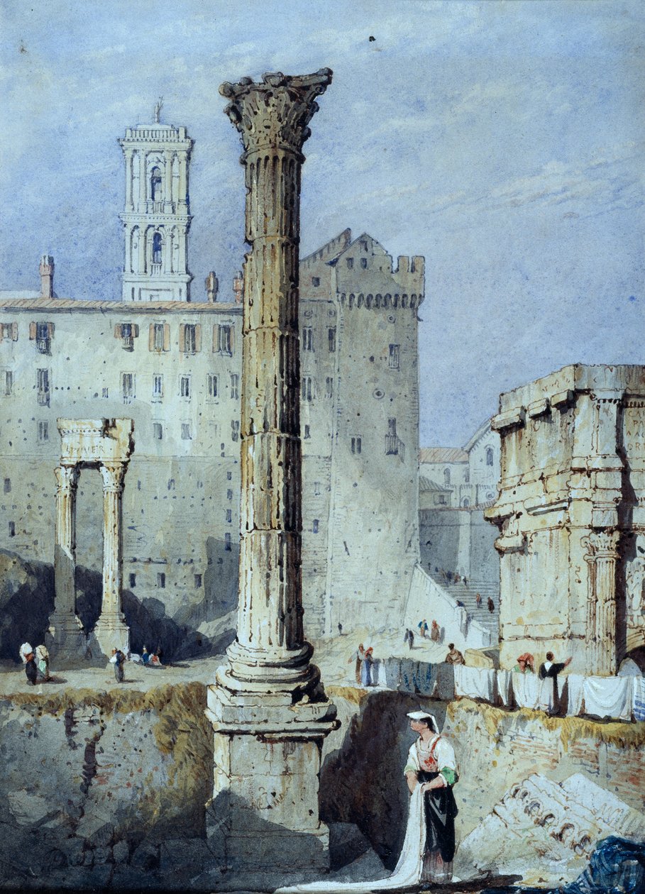 La Colonna di Foca da Samuel Prout