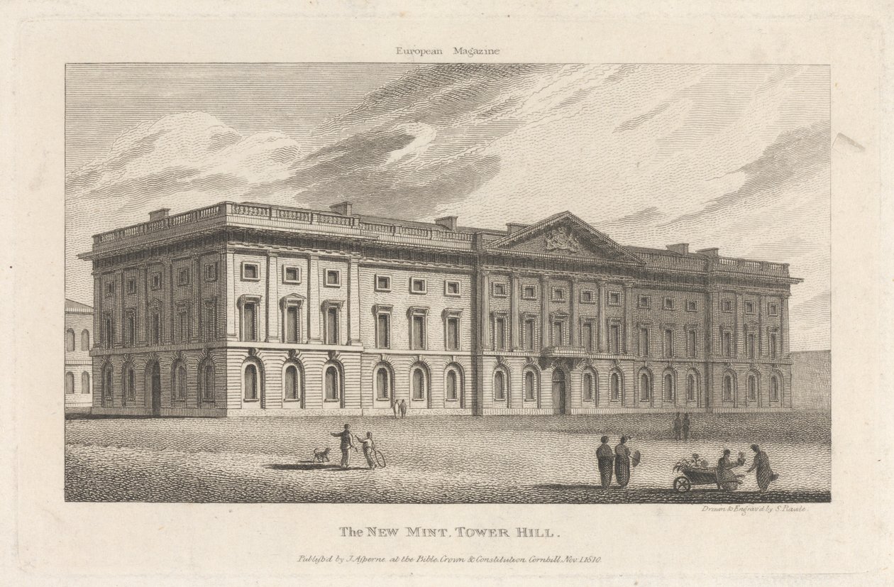 La Nuova Zecca di Tower Hill da Samuel Rawle