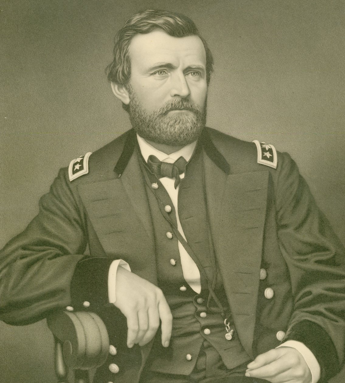 Il generale Ulysses S. Grant (ritagliato) da Samuel Sartain