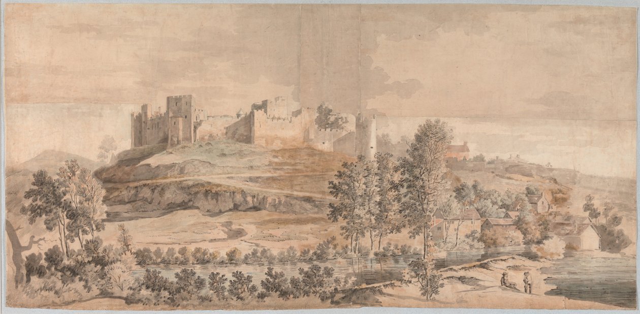 Castello di Ludlow da Samuel Scott