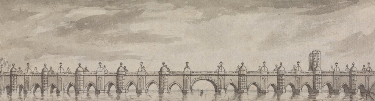 Ponte di Londra da Samuel Wale
