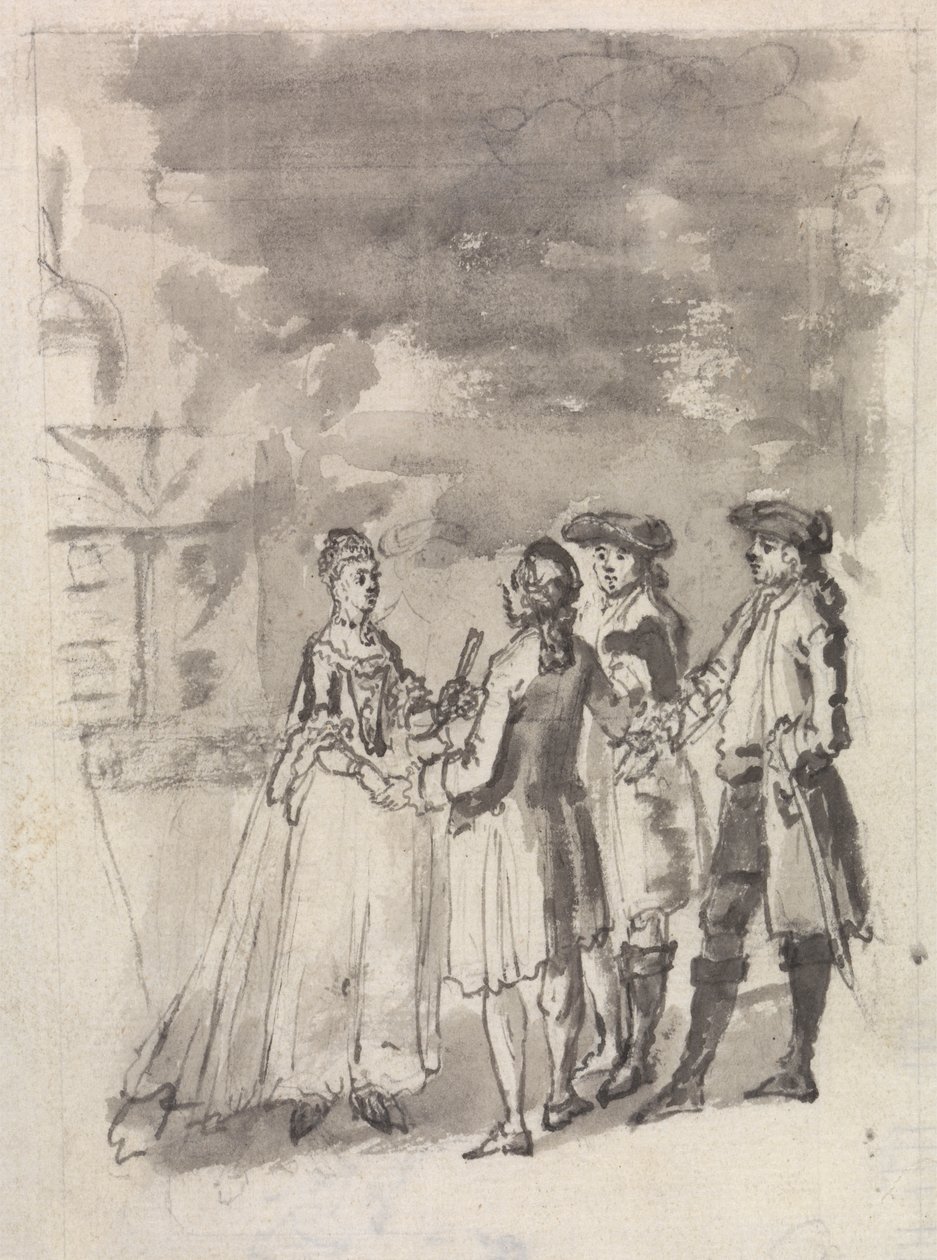 Gli Spettatori del Teatro da Samuel Wale