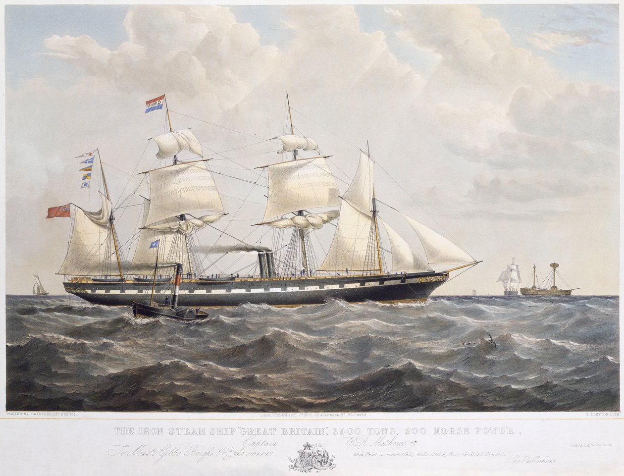 La nave a vapore di ferro 
