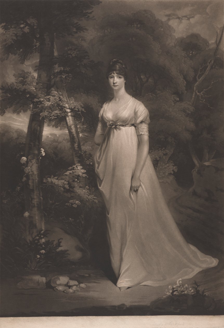 Sua Grazia la Duchessa di Bedford da Samuel William Reynolds
