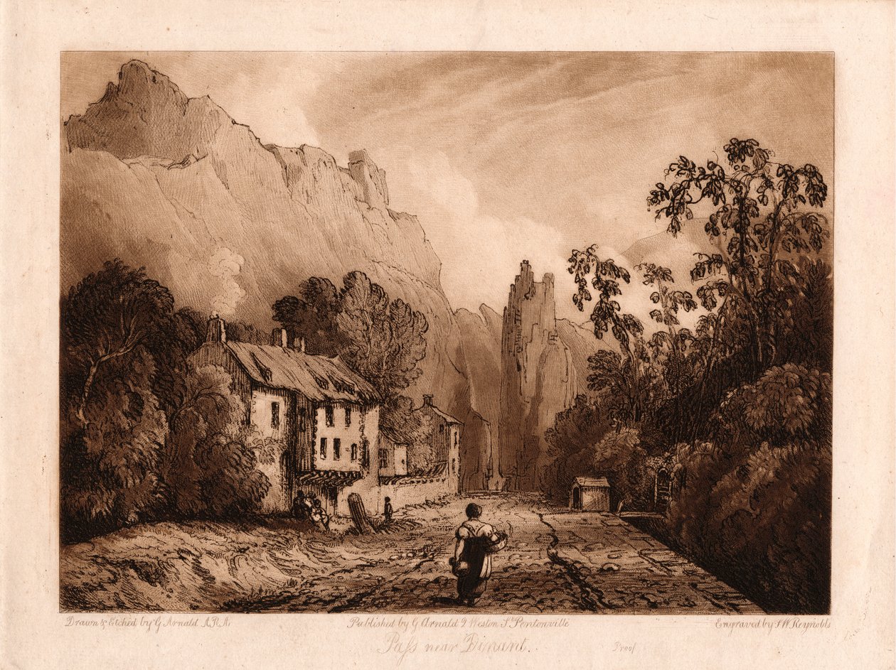 Passo vicino a Dinant da Samuel William Reynolds