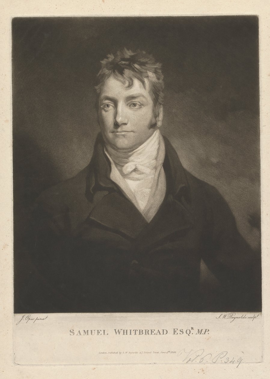 Samuel Whitbread Esq. da Samuel William Reynolds