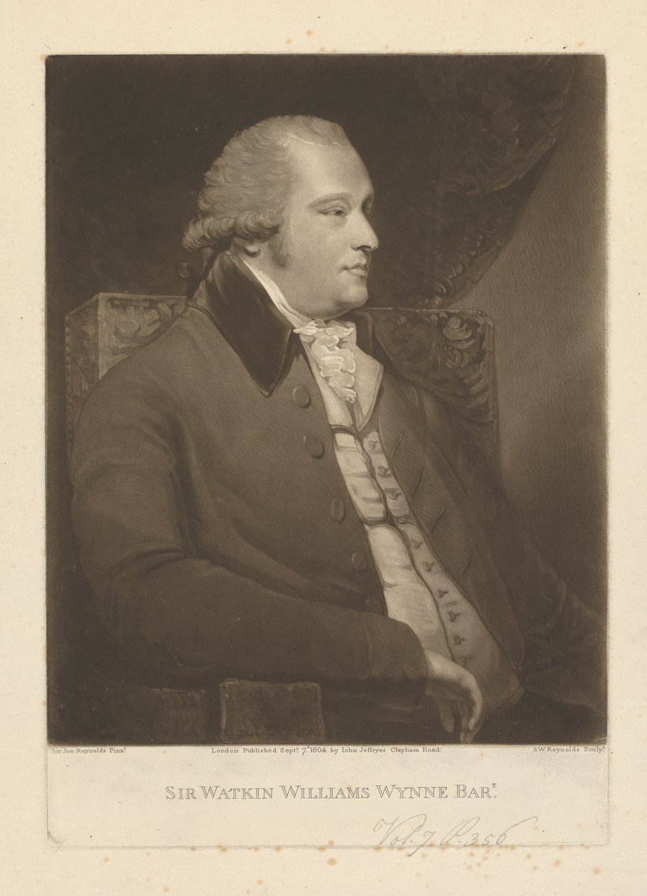 Sir Watkin Williams-Wynn, 4° Barone Wynn da Samuel William Reynolds
