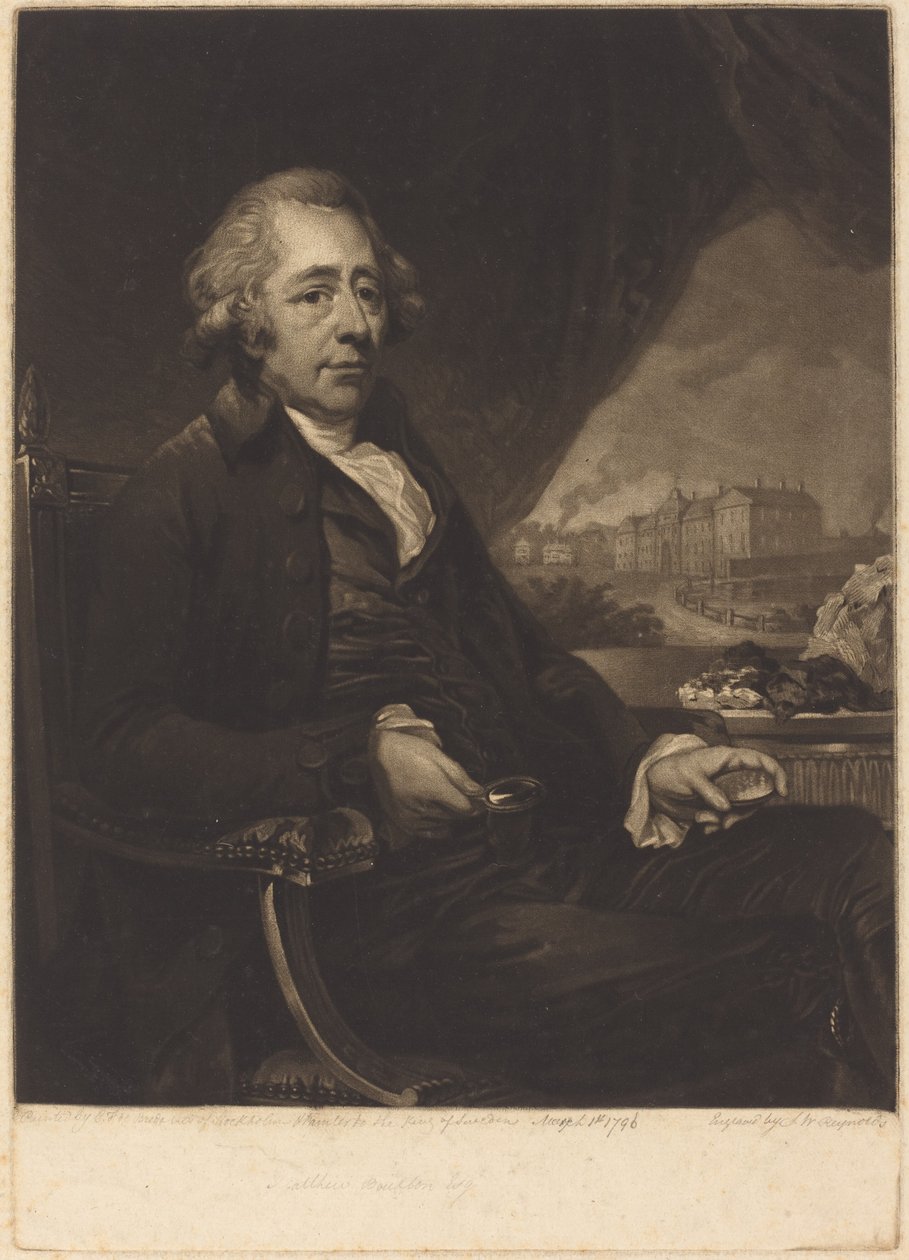 Matthew Boulton, F.R.S. da Samuel William Reynolds I
