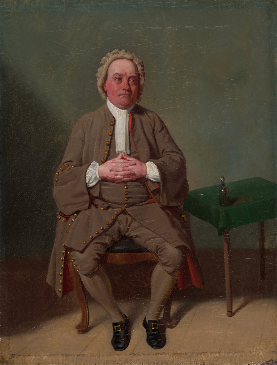 Mr. Quick come Vellum nel Drummer di Addison, 1792 da Samuel de Wilde
