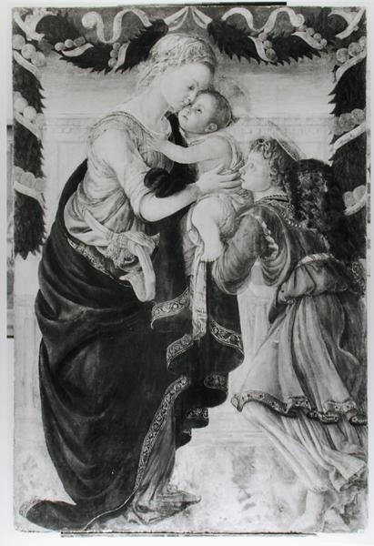 La Vergine e il Bambino con un angelo da Sandro Botticelli