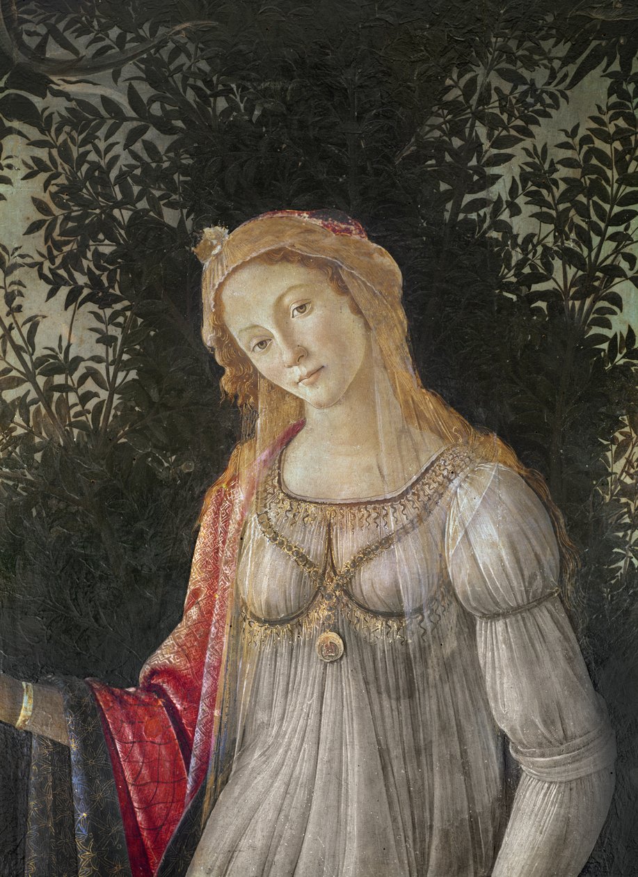 Allegoria della primavera (dettaglio) da Sandro Botticelli