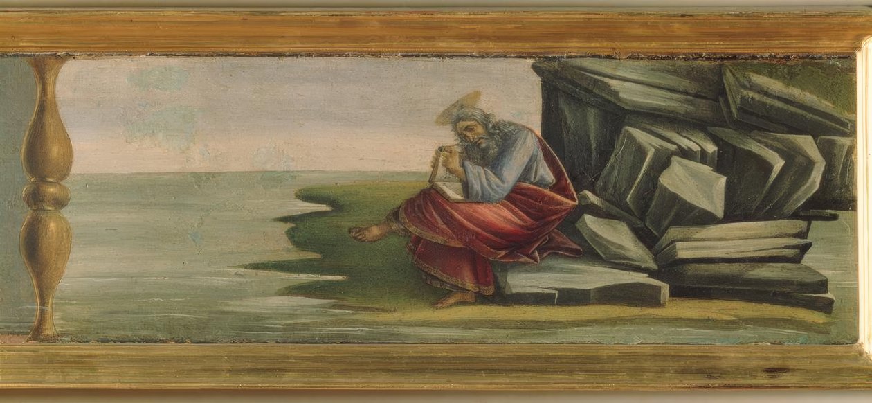 Giovanni a Patmos da Sandro Botticelli