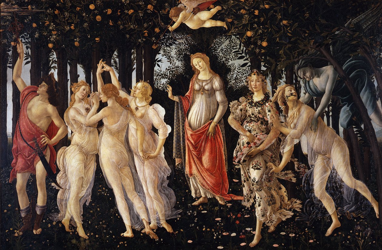 La Primavera da Sandro Botticelli