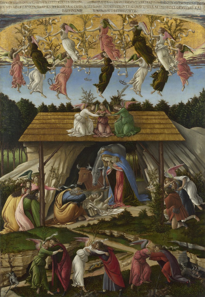 Natività mistica da Sandro Botticelli