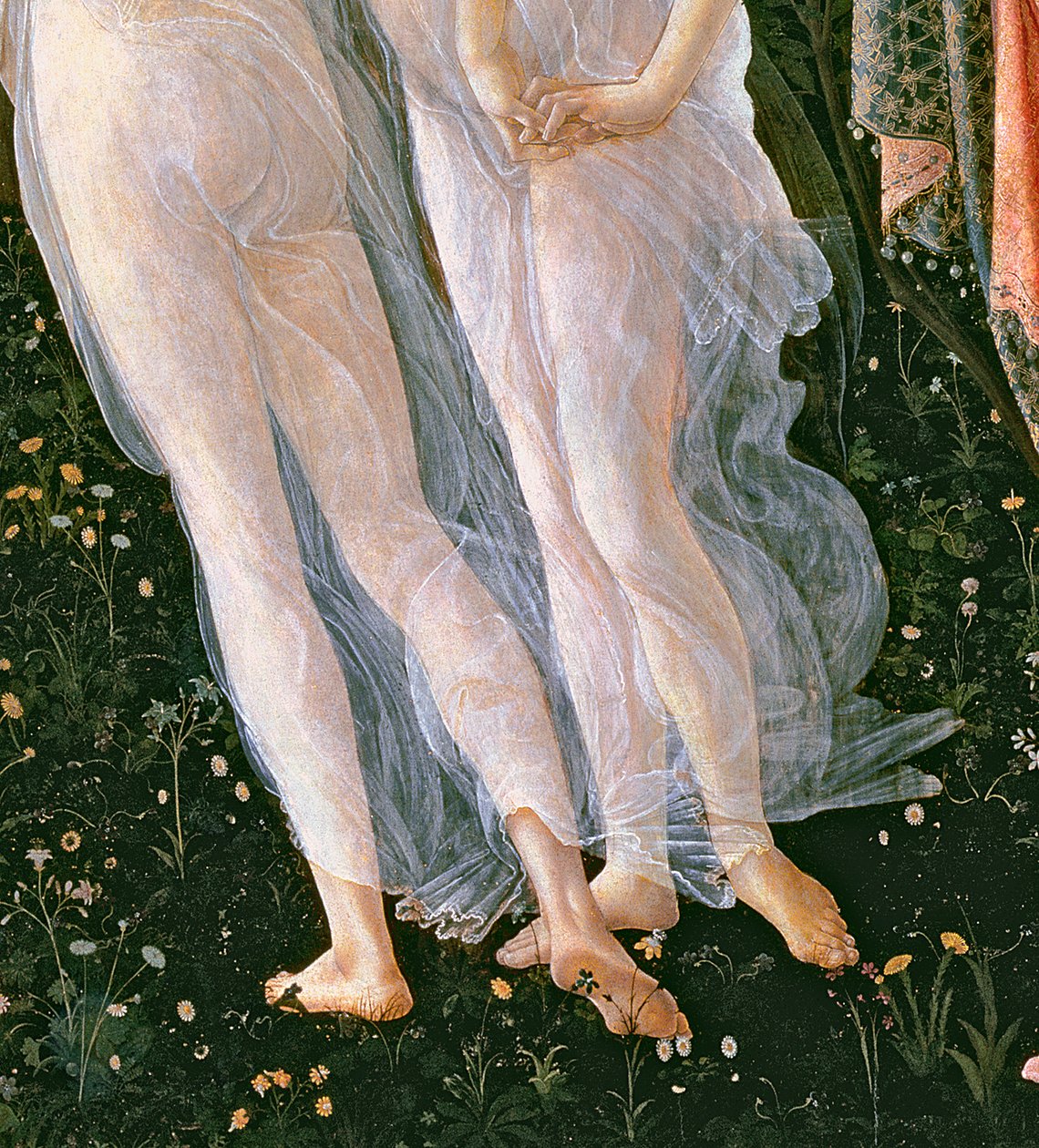 Primavera (dettaglio) da Sandro Botticelli