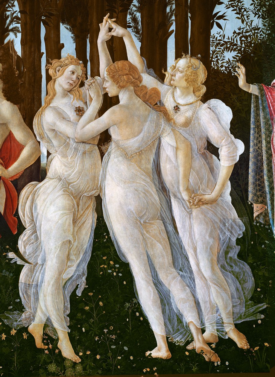 Primavera (dettaglio) da Sandro Botticelli