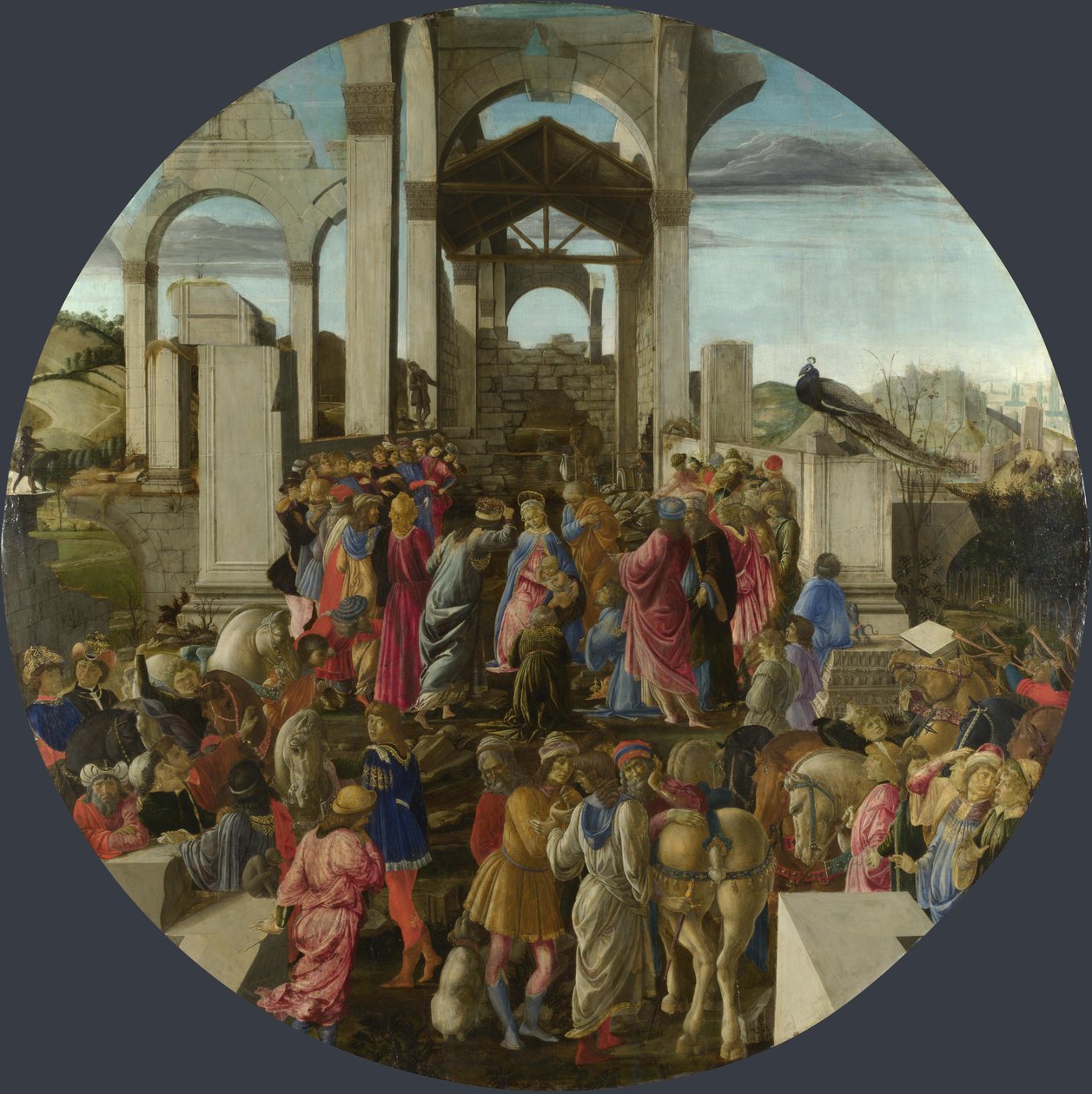 Adorazione dei Magi da Sandro Botticelli
