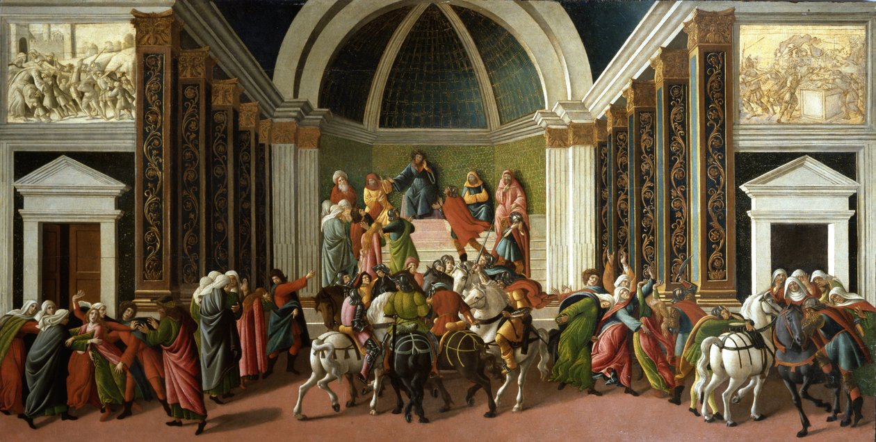 Storia di Virginia Romana da Sandro Botticelli