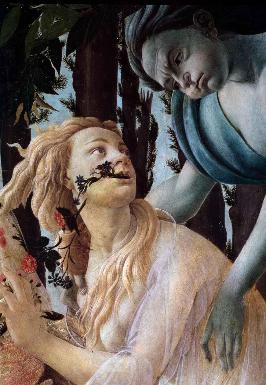 La primavera (dettaglio) da Sandro Botticelli