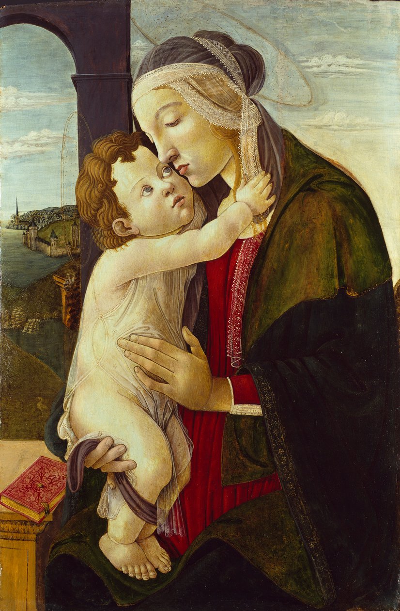 La Vergine e il Bambino, c1480-1500 da Sandro Botticelli