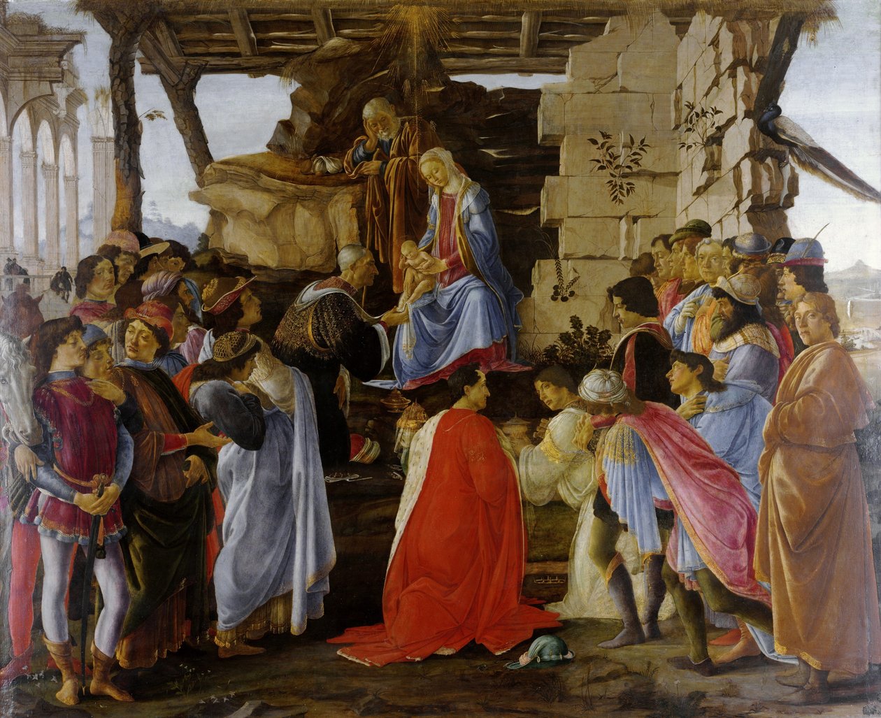 Adorazione dei Magi da Sandro Botticelli
