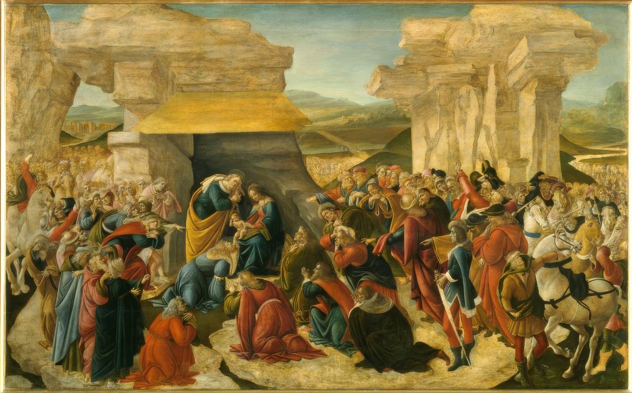 Adorazione dei Magi da Sandro Botticelli