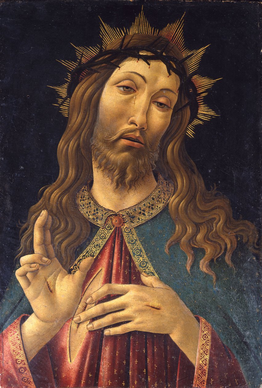 Cristo incoronato di spine da Sandro Botticelli