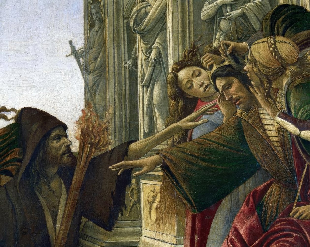La calunnia di Apelle da Sandro Botticelli