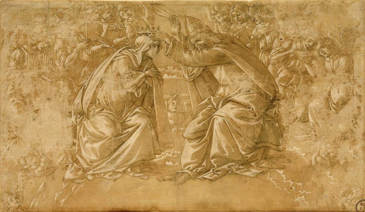 Incoronazione della Vergine da Sandro Botticelli
