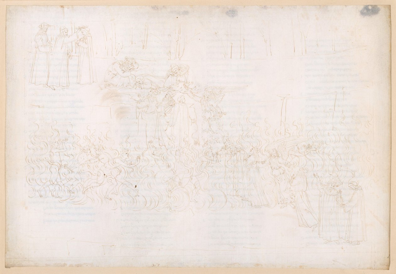La Divina Commedia, Purgatorio XXVII. Ascesa al Paradiso Terrestre: il passaggio attraverso il fuoco; il sogno sui gradini del Paradiso Terrestre; l