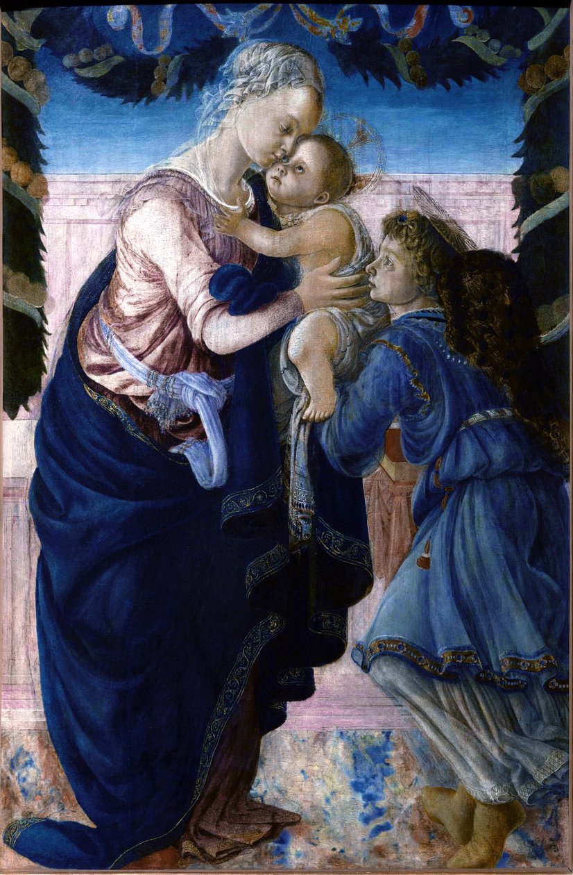 Madonna col Bambino e un angelo da Sandro Botticelli