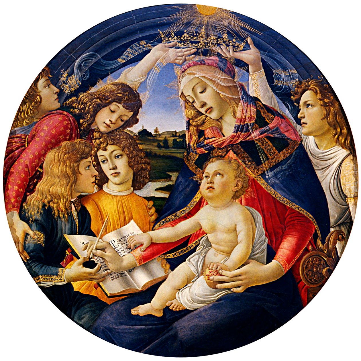 Madonna del Magnificat, 1483 da Sandro Botticelli