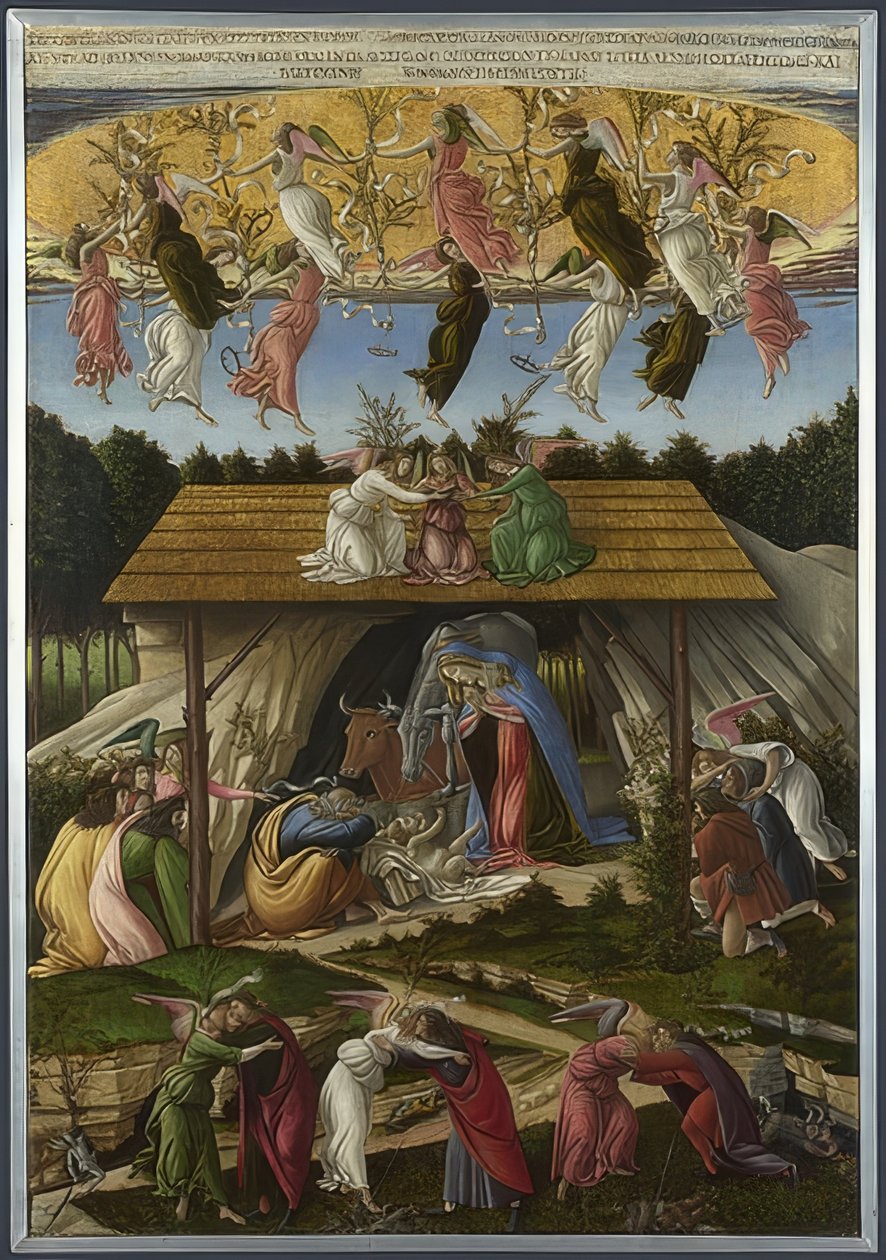 Nascita mistica di Cristo da Sandro Botticelli