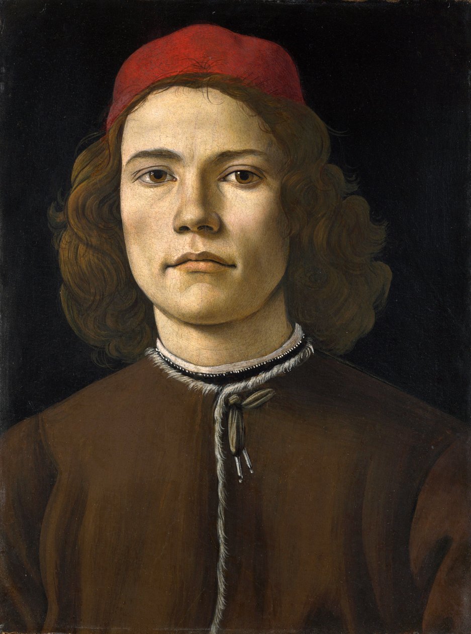 Ritratto di un giovane uomo da Sandro Botticelli