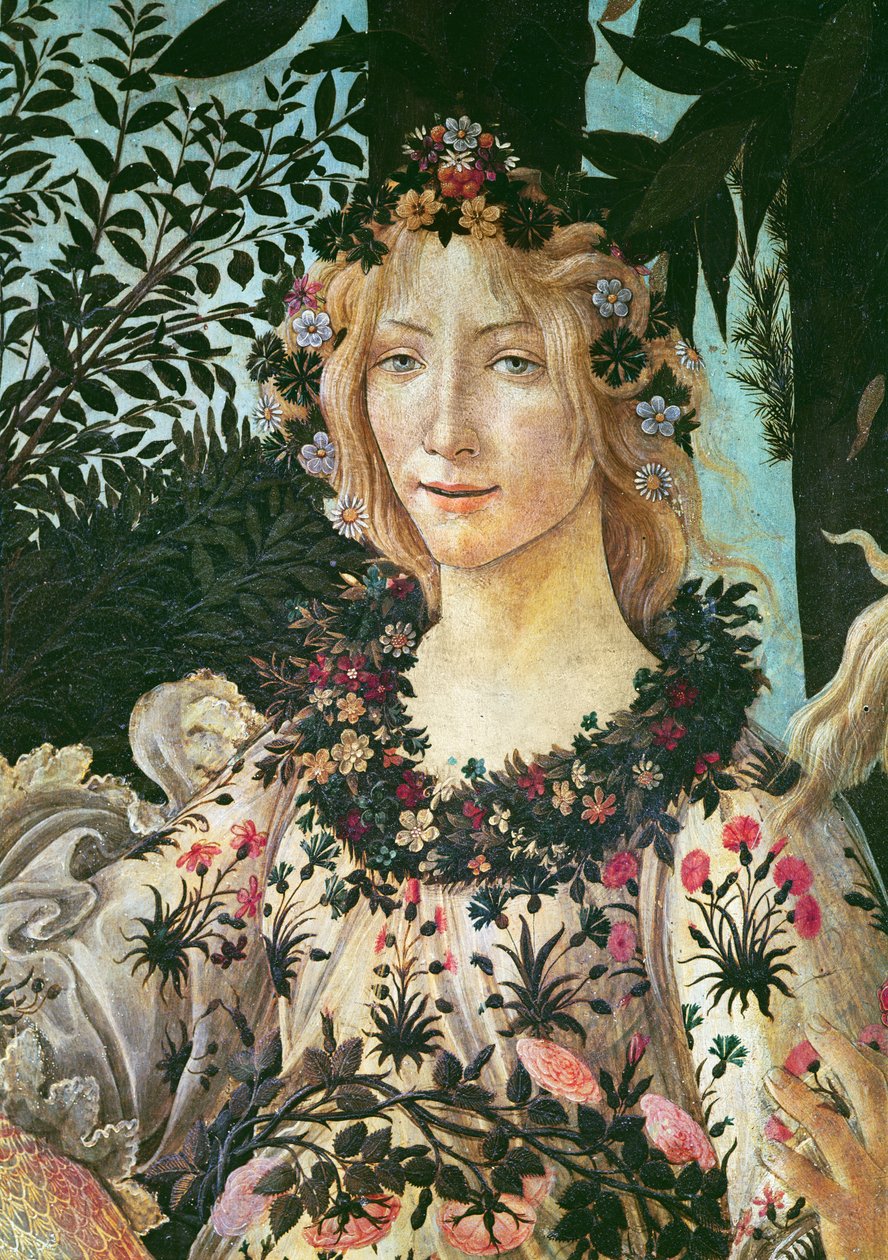 Primavera (dettaglio) da Sandro Botticelli