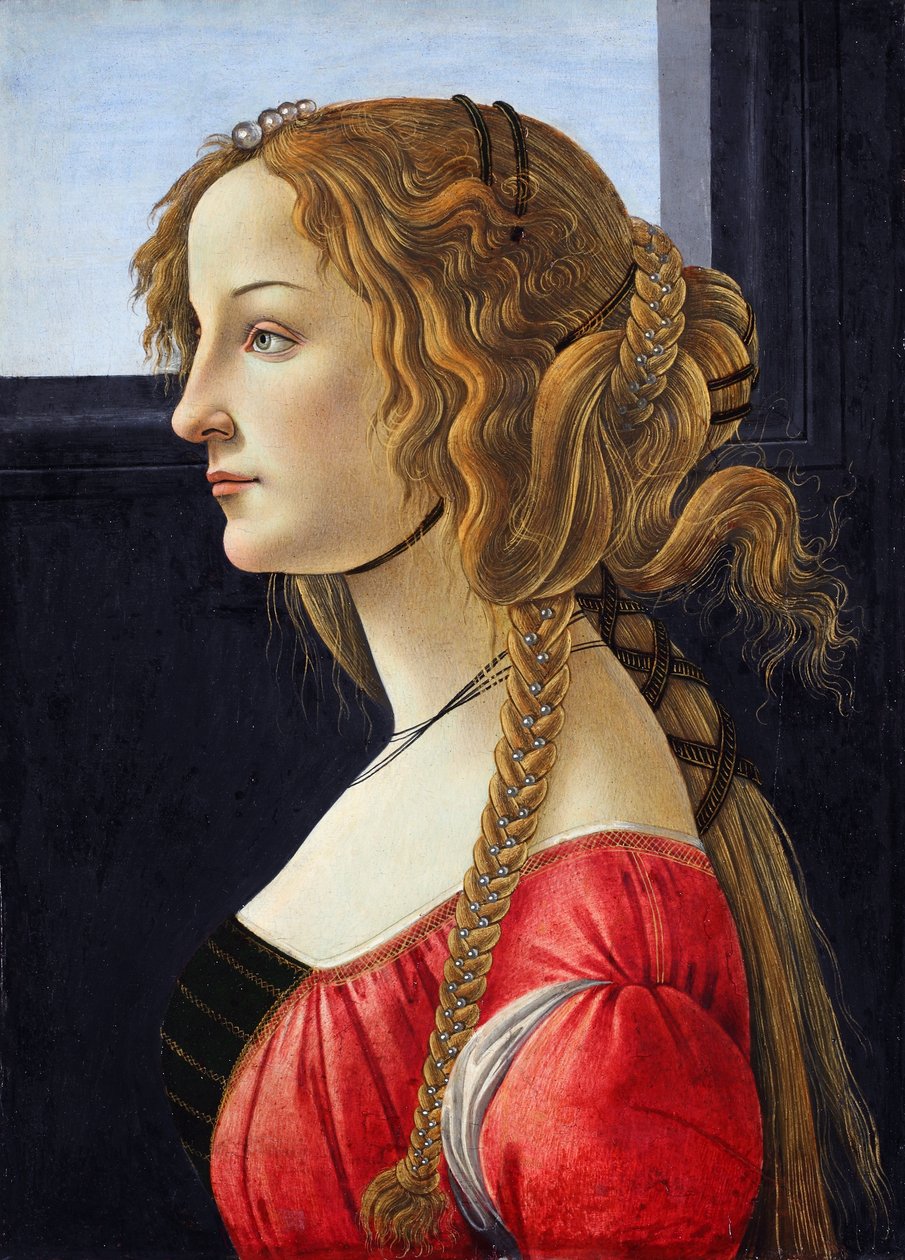 Ritratto di una giovane donna da Sandro Botticelli