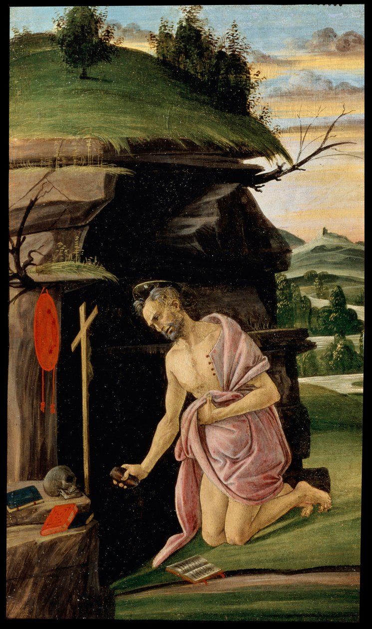 San Girolamo, tra il 1498 e il 1505 da Sandro Botticelli