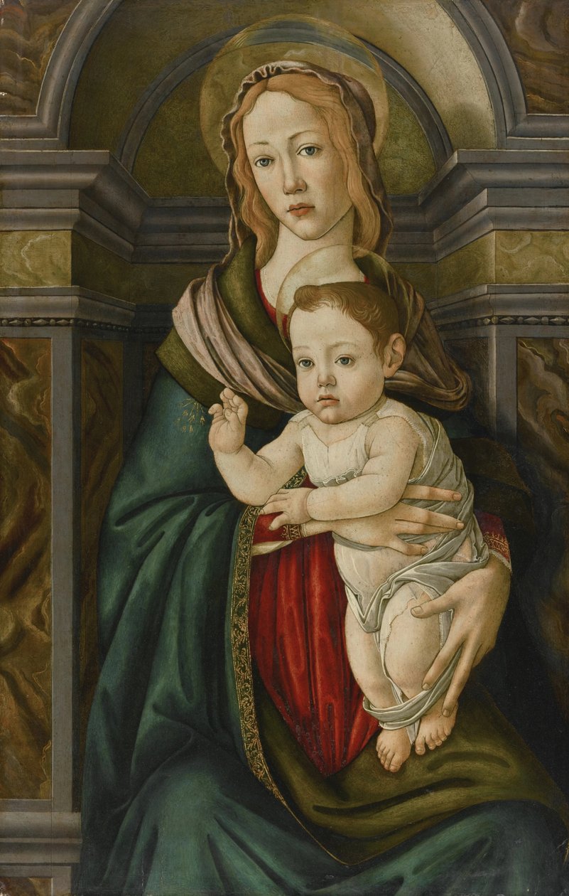 La Madonna e il Bambino da Sandro Botticelli