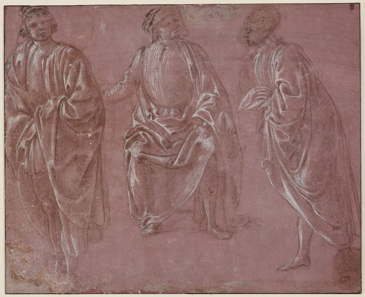 Tre figure vestite da Sandro Botticelli