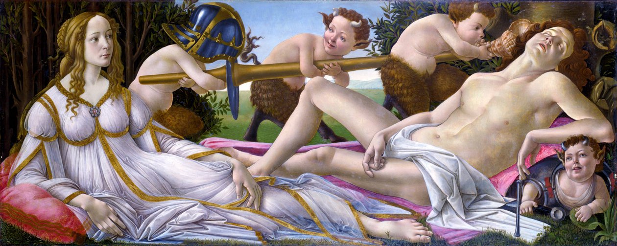 Venere e Marte da Sandro Botticelli