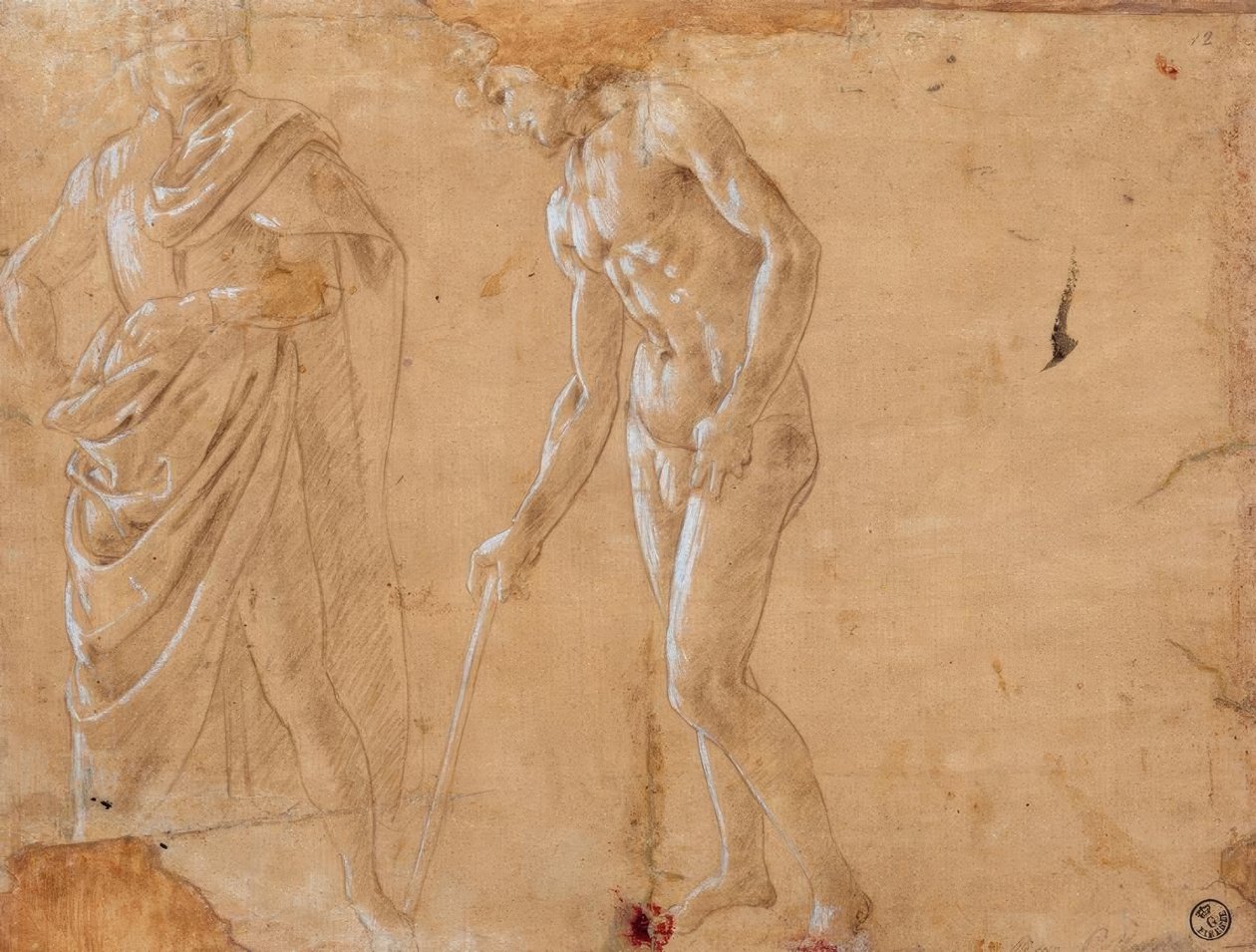 Due studi di figure da Sandro Botticelli