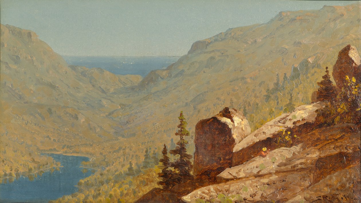 Uno schizzo a Mount Desert, Maine da Sanford Robinson Gifford